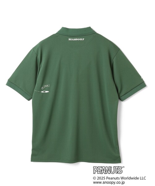 BEAMS GOLF ポロシャツ 「MEN」PEANUTS スヌーピー PLUNK