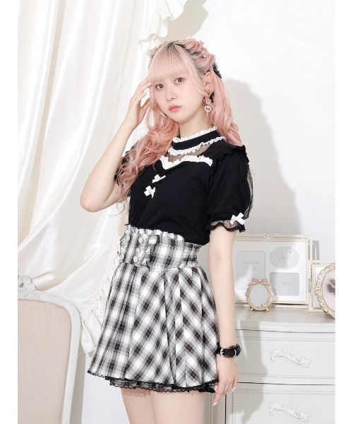えみてぃさん専用 長袖シャツ 165/88A NOEMIE（ノエミー） tシャツ 半袖 ドットチュールデコルテシアー