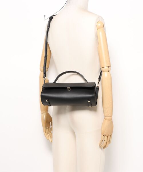 美品　LORISTELLA ブラック ショルダーバッグ lori2542.jpg