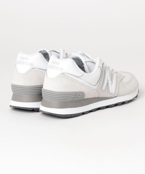 [New Balance] low cut спортивные туфли 23.5cm "теплый" белый мужской 