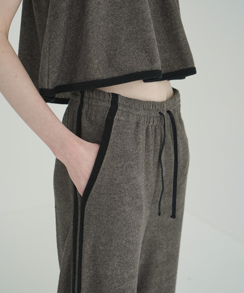 CLANE（クラネ） パンツ PILE LINE PANTS レディース : ZOZOTOWN Yahoo