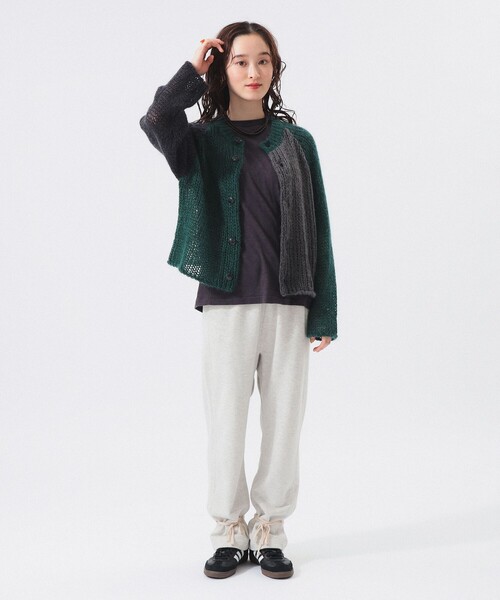BEAMS モヘアカーディガン BEAMS PLUS（ビームス プラス）Cardigan Stretch Mohair