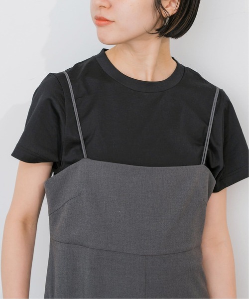 新品Spick & Span Tシャツ Spick＆Span tシャツ 「追加2」箔ロゴプリントTシャツ