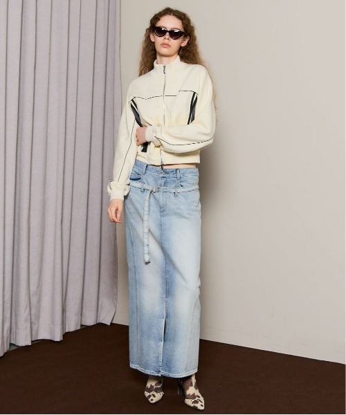 MAISON SPECIAL トップス MAISON SPECIAL ジャージ 「25AW PRE-ORDER」Front Zip High