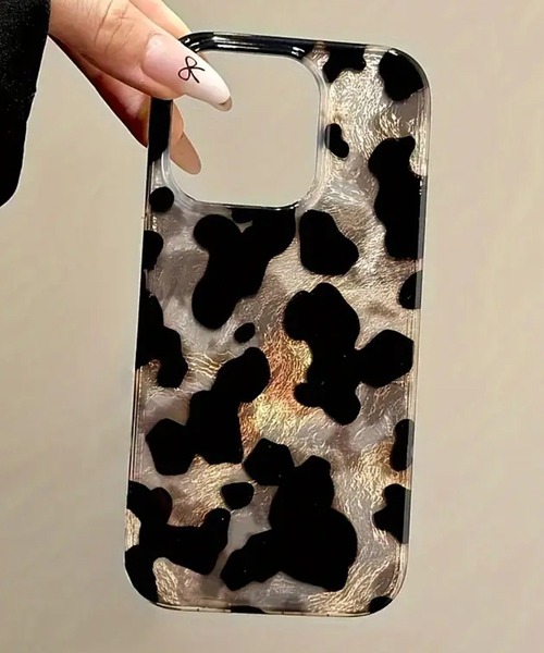 残り１【新品】Dolce&Gabbana iPhoneケース ヒョウ柄 ホワイト NOLITA LABORATORY スマホケース 「 NOLITA / ノリータ 」 メタリック