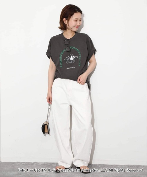 tシャツ 「WEB限定/追加4」BALMYDAYS / バルミーデイズ SLOBE別注 FELIX TEE レディース | BALMYDAY'S | 04