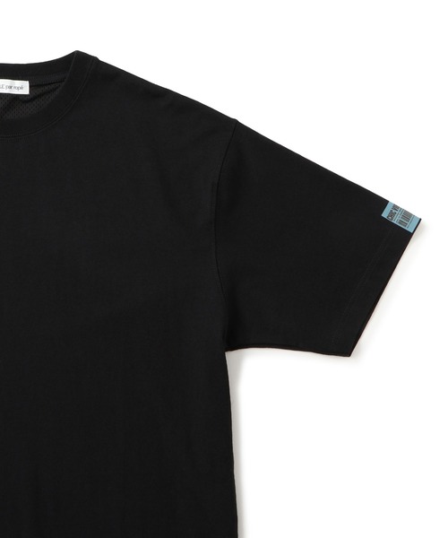 LE CERCLE par rope' tシャツ 2ポイントロゴ刺繍Tシャツ メンズ