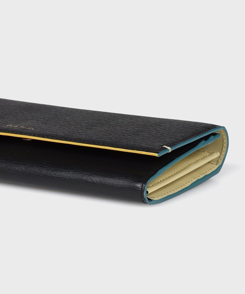 新品✨ポールスミス✨Paul Smith✨長財布✨コントラストエッジ✨かぶせ 楽天市場】ポールスミス 長財布 財布 かぶせ レディース ブランド