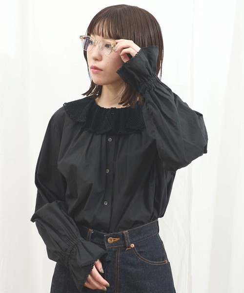 fig London（フィグロンドン） ブラウス シャツ Kitty blouse
