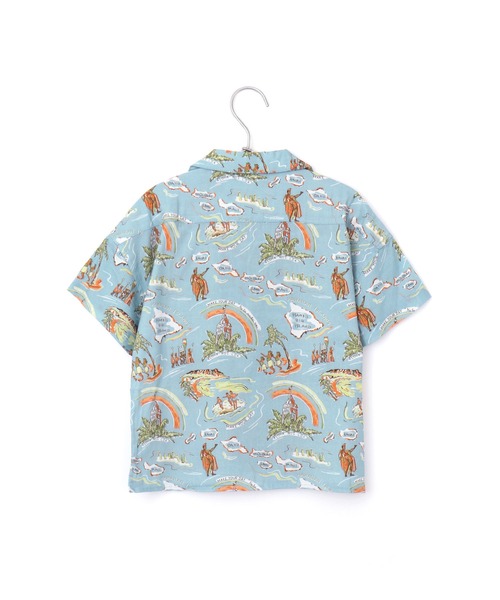 「MAKE YOUR DAY」 半袖シャツ M ベージュ メンズ_画像3