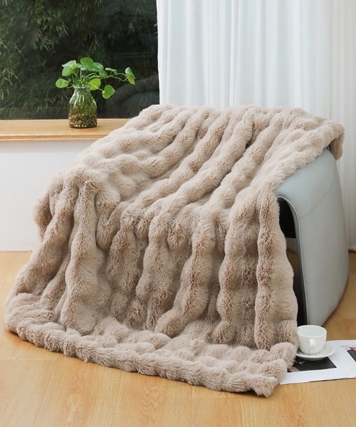 ブランケット ぽこぽこ ファー : ZOZOTOWN Yahoo!店 - 通販 - Yahoo