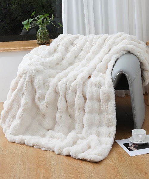 ブランケット ぽこぽこ ファー : ZOZOTOWN Yahoo!店 - 通販 - Yahoo