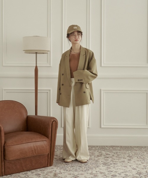 「moi tytto」 ノースリーブニット FREE ナチュラル レディース_画像4