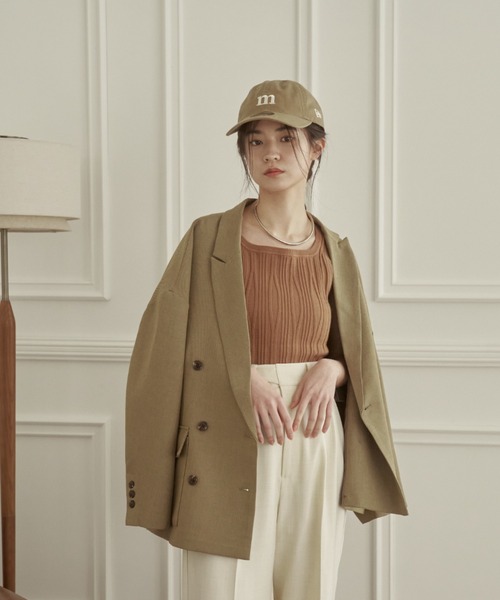 「moi tytto」 ノースリーブニット FREE ナチュラル レディース_画像8