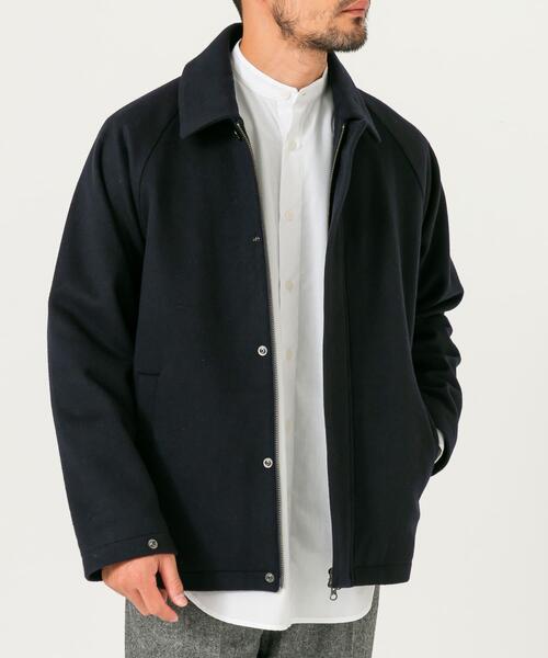 アーバンリサーチロッソ　スタンドカラーショートブルゾン　ネイビー　新品未使用 URBAN RESEARCH ROSSO（アーバンリサーチ ロッソ） URBAN RESEARCH