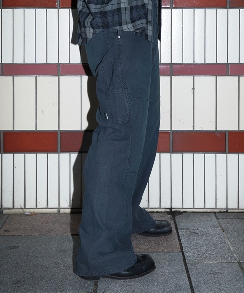 ジエダ　デニムカーゴパンツ 多ポケット ワイドレッグ JieDa（ジエダ） ワイドパンツ パンツ 別注 REMOVE DOUBLE KNEE PANTS