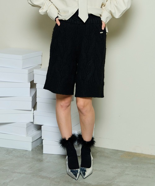 【新品　未使用】maison specialメゾンスペシャル　ハーフパンツ MAISON SPECIAL（メゾンスペシャル） パンツ Double Waist Easy Half