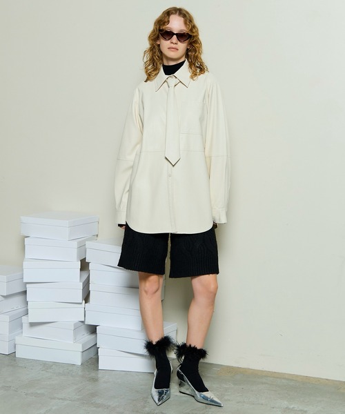 【新品　未使用】maison specialメゾンスペシャル　ハーフパンツ MAISON SPECIAL（メゾンスペシャル） パンツ Double Waist Easy Half