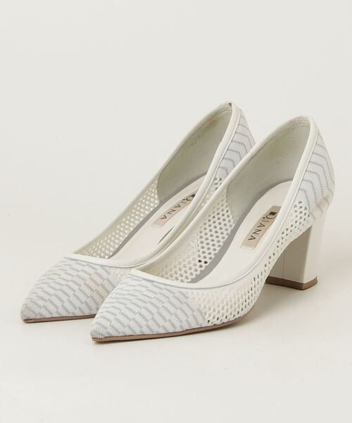 DIANA パンプス 23cm DIANA（ダイアナ） パンプス 23cm ホワイト レディース : ZOZOTOWN