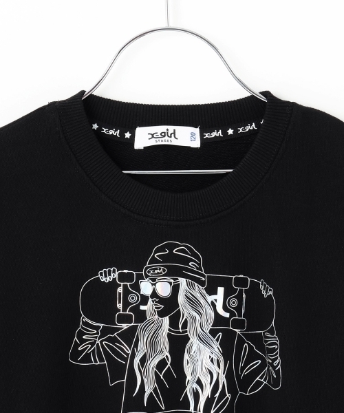 X-girl Stages（エックスガールステージス） トレーナー 「TBSドラマ