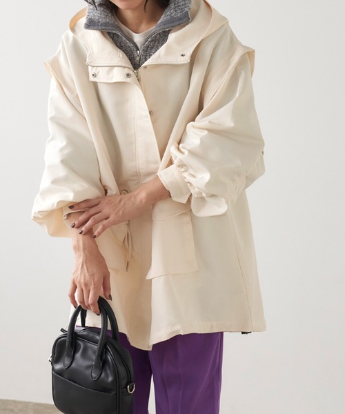 「Chaco closet」 マウンテンパーカー FREE アイボリー レディース_画像5