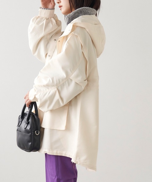 「Chaco closet」 マウンテンパーカー FREE アイボリー レディース_画像8