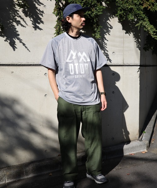 「CMF OUTDOOR GARMENT」 半袖Tシャツ L グレー メンズ_画像7