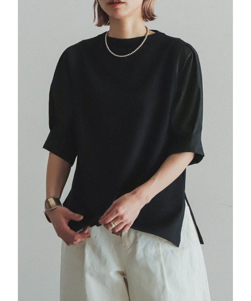 「FIL DE FER」 7分袖カットソー FREE グレー レディース_画像3