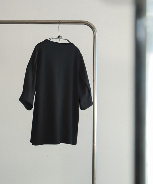 「FIL DE FER」 7分袖カットソー FREE グレー レディース_画像6