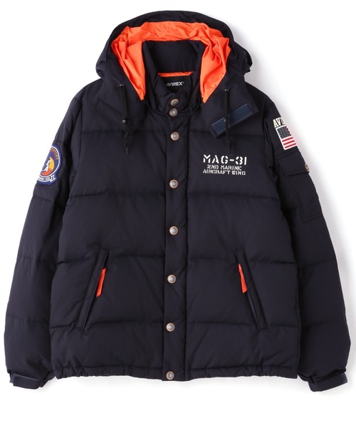 AVIREX　ダウンジャケット AVIREX（アヴィレックス） ダウンジャケット - グリーン メンズ