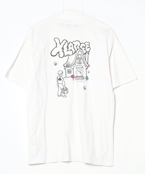 XLARGE（エクストラ ラージ） 長袖Tシャツ L ホワイト メンズ