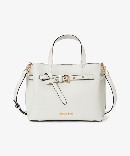 マイケルコース 2wayショルダーバッグ レザー ホワイト系 未使用 MICHAEL KORS マイケルコース 2ウェイ 白 レザー ショルダー