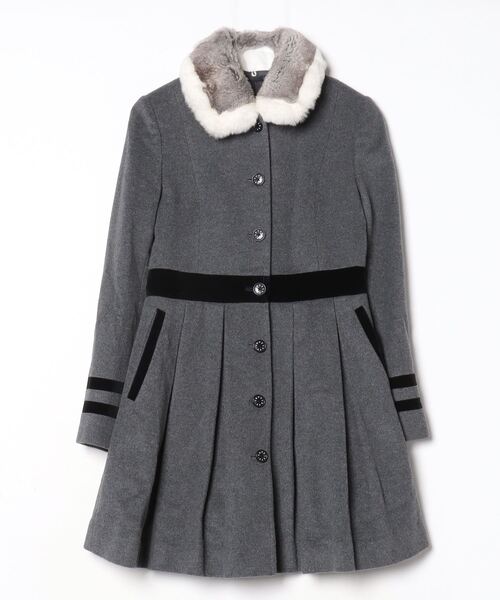 LOVELESS（ラブレス） コート 34 グレー レディース : ZOZOTOWN Yahoo