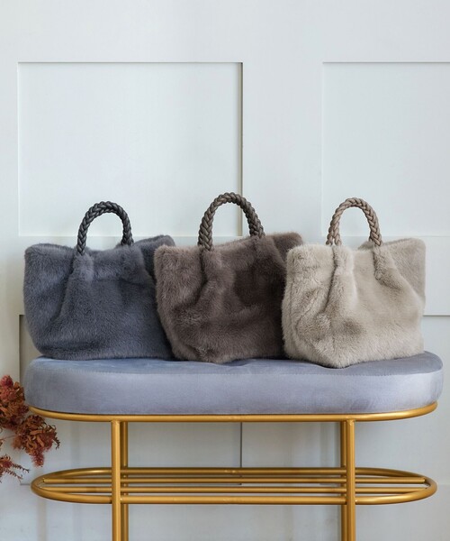 【☆POTER】ファーハンドバッグ Venemia ベネミア | HAYNI ( ヘイニ )《公式通販》