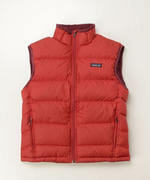 patagonia ダウンベスト S 赤 patagonia（パタゴニア） 「KIDS」ダウンベスト X-LARGE レッド キッズ