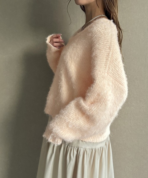 「JUNOAH」 キャミソールワンピース LARGE グレー レディース_画像5