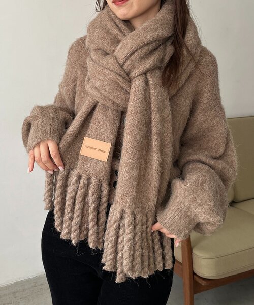 CAPRICIEUX LE'MAGE（カプリシューレマージュ） マフラー ストール