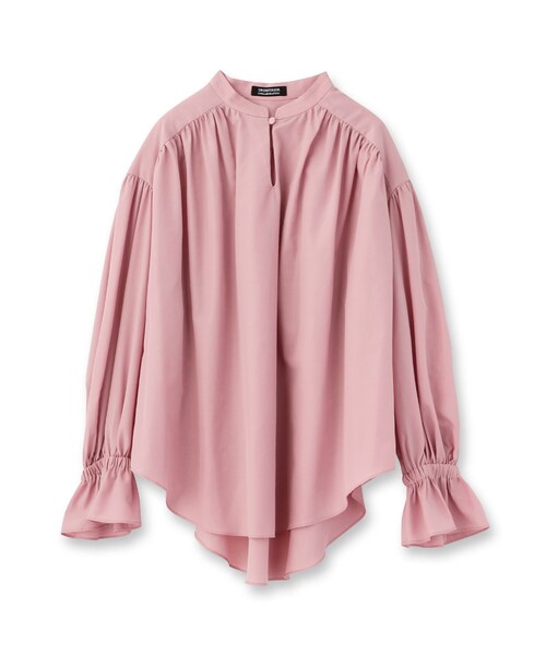 「DRESSTERIOR」 長袖ブラウス 34 グレー系その他 レディース_画像3