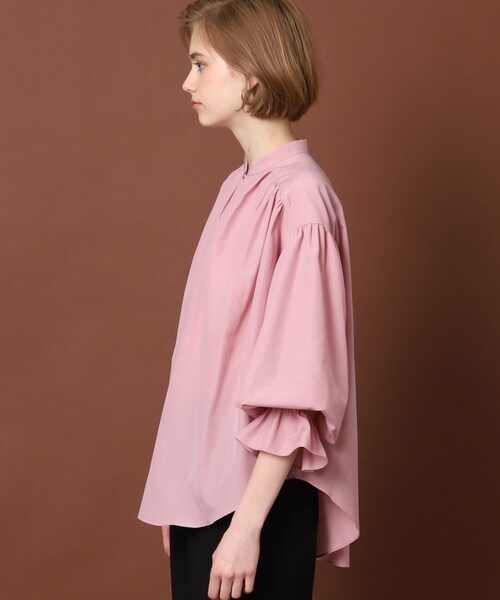 「DRESSTERIOR」 長袖ブラウス 34 グレー系その他 レディース_画像5