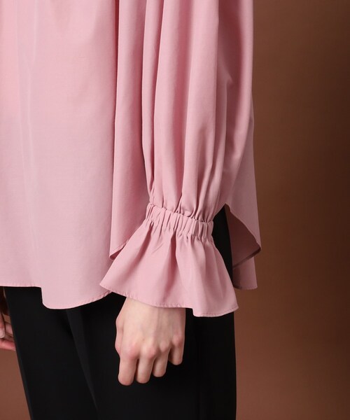 「DRESSTERIOR」 長袖ブラウス 34 グレー系その他 レディース_画像9