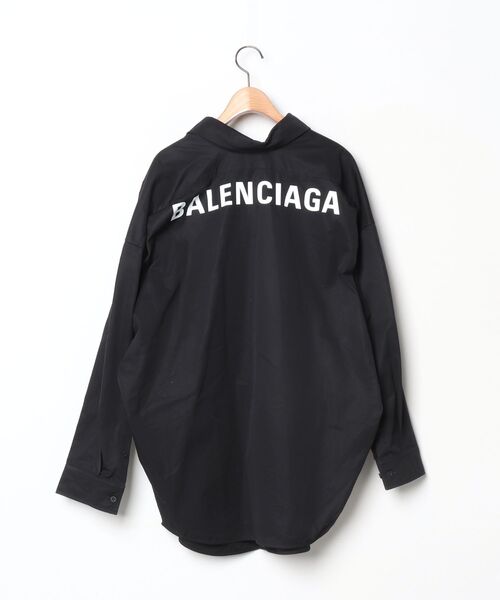 美品　BALENCIAGA 長袖シャツ 正規品 BALENCIAGA（バレンシアガ） 長袖シャツ 34 ブラック メンズ
