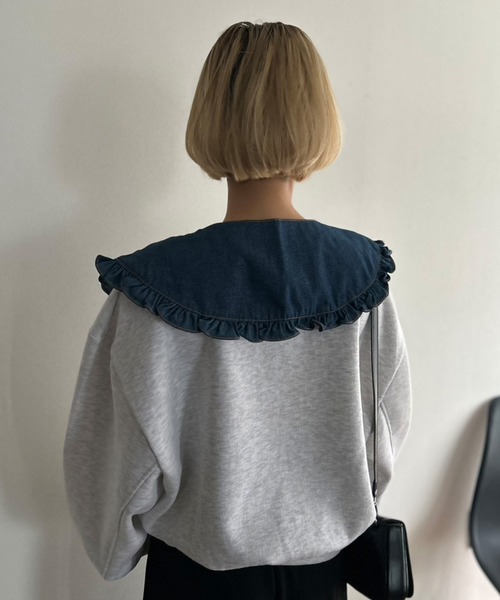 Kotoe（コトエ） つけ襟 付け襟 デニム付け襟 フリル : ZOZOTOWN Yahoo