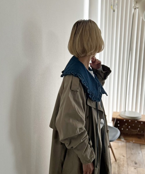 Kotoe（コトエ） つけ襟 付け襟 デニム付け襟 フリル : ZOZOTOWN Yahoo