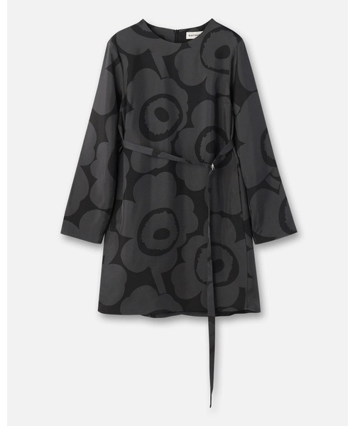 マリメッコ Bossanova 総柄 チュニックワンピース レーヨン XS marimekko - マリメッコ Bossanova 総柄 チュニックワンピース