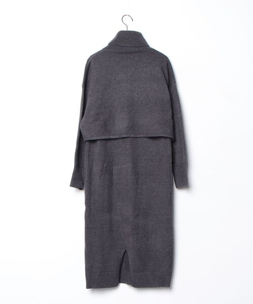 「RANDEBOO」 ニットワンピース FREE グレー レディース_画像2