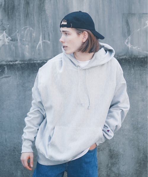 Champion グレー パーカー X-LARGE Champion（チャンピオン） プルオーバーパーカー X-LARGE グレー