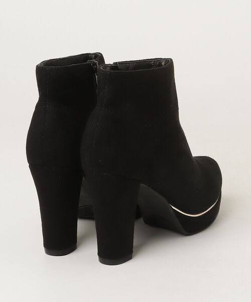 「ESPERANZA」 ショートブーツ S ブラック レディース_画像2