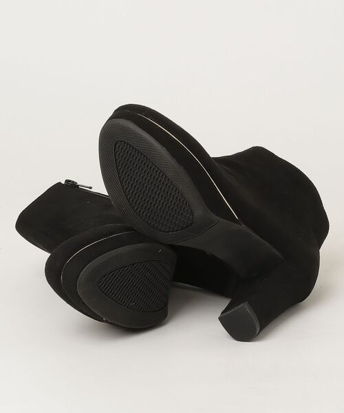 「ESPERANZA」 ショートブーツ S ブラック レディース_画像3