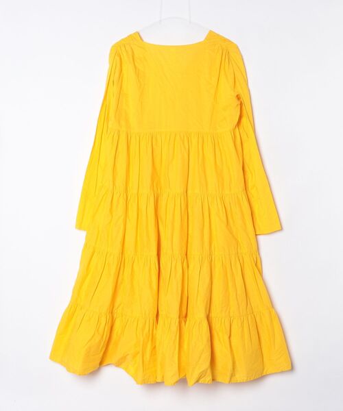 「merlette」 長袖ワンピース X-SMALL イエロー レディース_画像2