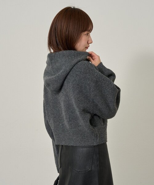 M-LINE パーカー 「mline」ニットパーカー レディース : ZOZOTOWN